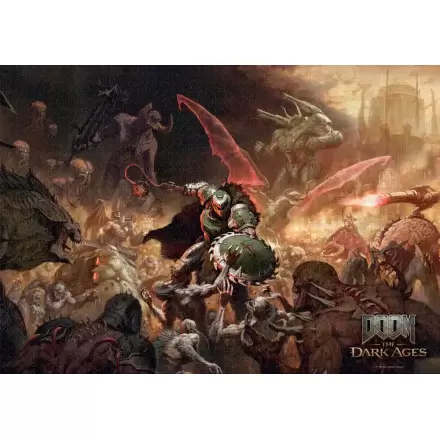 Doom The Dark Ages Puzzle Slayer's Rag (1000 pieces) product photo