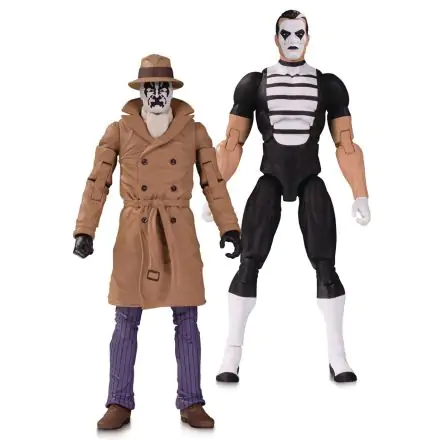 Doomsday Clock Action Figure 2-Pack Rorschach & Mime 18 cm product photo