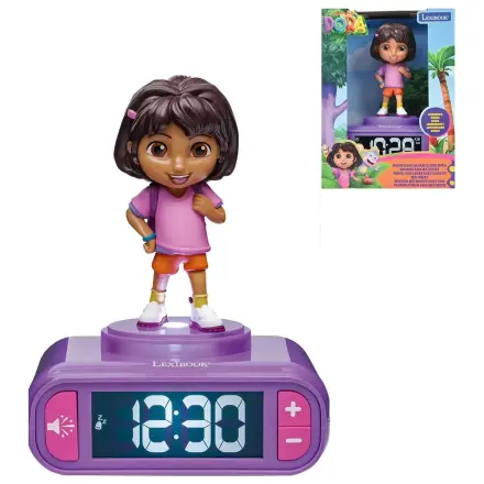 Dora the Explorer alarm clock with night light product photo