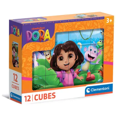 Dora the Explorer cube puzzle 12pcs product photo