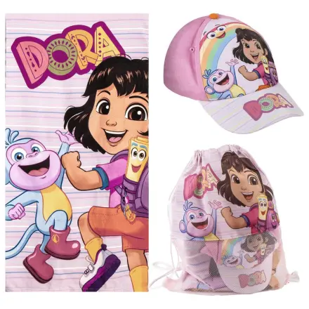 Dora the Explorer towel + bag + cap set product photo