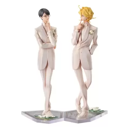 Doukyusei PVC Statues 2-Pack 1/7 Hikaru Kusakabe & Licht Sajo: Wedding Ver. 24 cm product photo