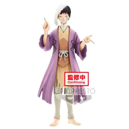 Dr. Stone - Stone World Gen Asagiri and Senku Ishigami Gen Asagiri figure 18cm product photo