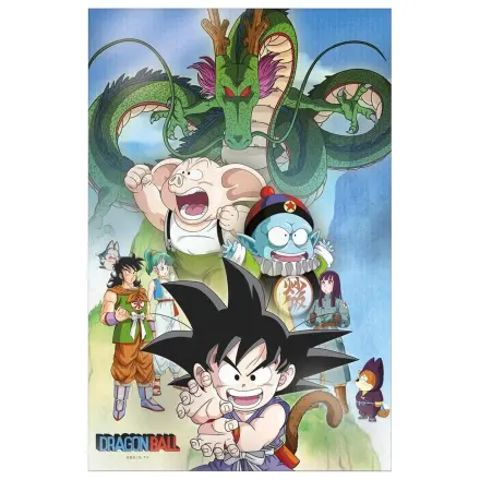 Dragon Ball 3D Poster Shenron & Heroes 38 x 58 cm  product photo