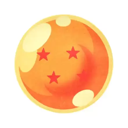 Dragon Ball Indoor Mat 4 Stars Ball 60 x 60 cm  product photo