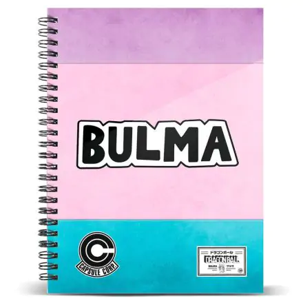 Dragon Ball Bulma A4 notebook termékfotója