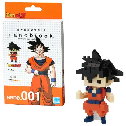 DRAGON BALL Goku Figure Nanoblock 10cm product photo