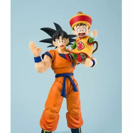 Dragon Ball S.H.Figuarts Action Figure Son Goku & Son Gohan Kid & Kintoun 14 cm & 6 cm product photo