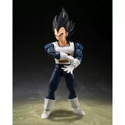 Dragon Ball S.H. Figuarts Action Figure Vegeta Old Battle Clothes 14 cm termékfotója