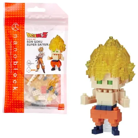Dragon Ball Son Goku Super Saiyan Figure Nanoblock 10cm product photo