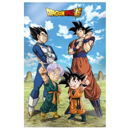 Dragon Ball Super 3D Poster Battle of Gods Goku Vegeta Family 38 x 58 cm  product photo