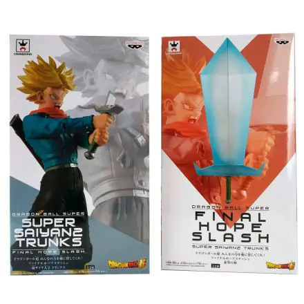Dragon Ball Super Final Hope Slash Super Saiyan 2 Trunks & Blade of Hope pack 2 figures 24cm product photo