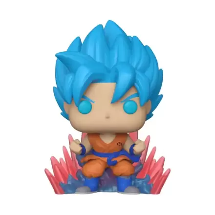 Dragon Ball Super Funko POP! Animation Vinyl Figure SSGSS Goku (Kaio-Ken Times Twenty)(GW) 9 cm product photo