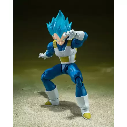 Dragon Ball Super S.H. Figuarts Action Figure Super Saiyan God Super Saiyan Vegeta -Unwavering Saiyan Pride- 14 cm termékfotója