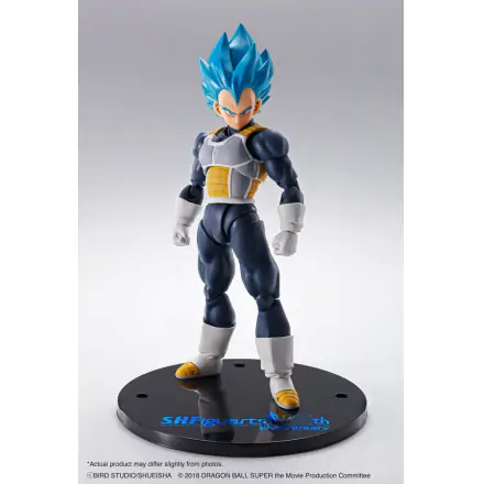 Dragon Ball Super S.H. Figuarts Action Figure Vegeta Super Saiyan Blue (15th Anniversary Version) 14 cm termékfotója