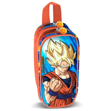 Dragon Ball Super Saiyan 3D double pencil case product photo