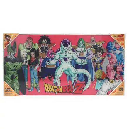 Dragon Ball villains glass poster product photo