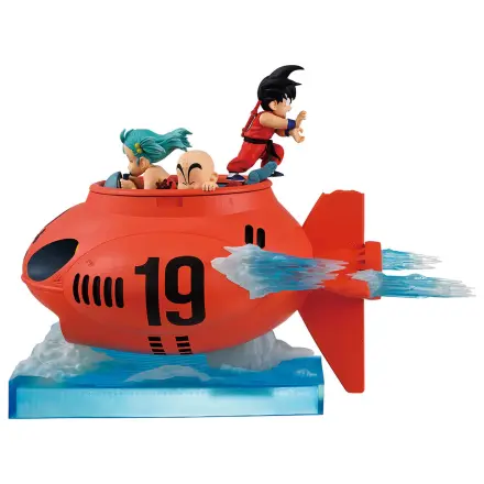 Dragon Ball vs Red Ribbon Army Son Goku, Bulma & Krillin Ichibansho figure 21cm product photo