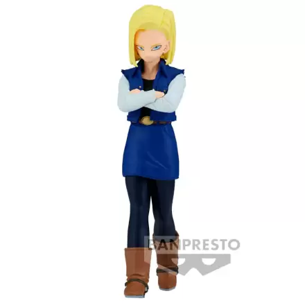 Dragon Ball Z Android 18 Solid Edge Work figure 17cm termékfotója