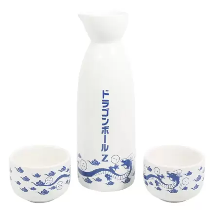 Dragon Ball Z Ceramic Sake Set Blue Shenron termékfotója