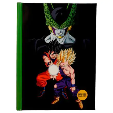 Dragon Ball Z Notebook with Light Cell Final Battle termékfotója