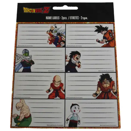 Dragon Ball Z-Fighter Notebook Label 16-piece product photo