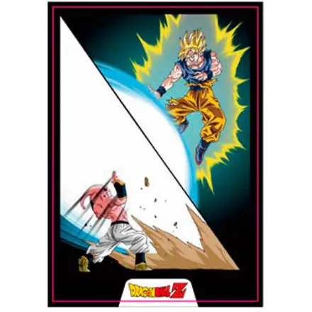 Dragon Ball Z Goku & Majin Boo Glass poster product photo