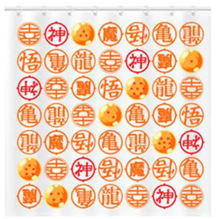 Dragon Ball Z Master Kanji Bathroom curtain product photo