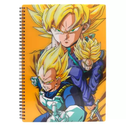 Dragon Ball Z Saiyans A4 notebook termékfotója