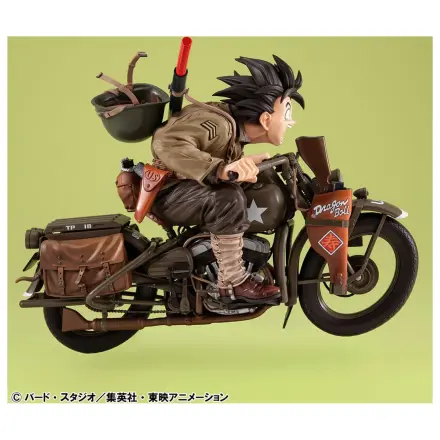 Dragonball Z 05 Desktop Real McCoy PVC Diorama Son Goku & Bike 18 cm product photo