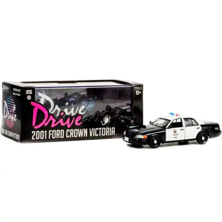 Drive (2011) Diecast Model 1/43 2001 Ford Crown Victoria Police Interceptor LAPD product photo