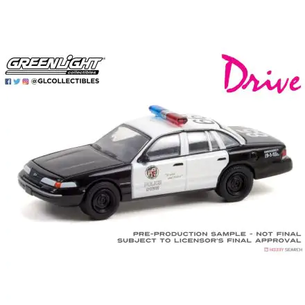 Drive (2011) Diecast Model 1/64 1992 Ford Crown Victoria Police Interceptor LAPD product photo
