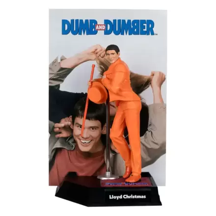 Dumb and Dumber Movie Maniacs PVC Statue Lloyd Christmas (Gold Label) 15 cm termékfotója