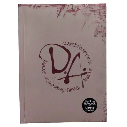 Dumbledore Army notebook with light product photo