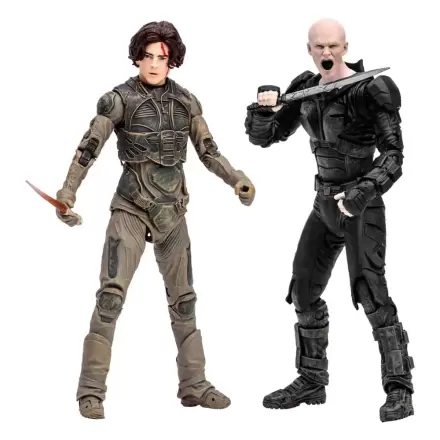 Dune: Part Two Action Figure 2-Pack Paul Atreides & Feyd-Rautha Harkonnen 18 cm termékfotója