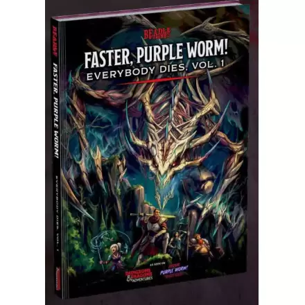 Dungeons & Dragons Adventure Book Faster, Purple Worm termékfotója