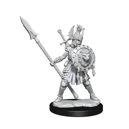Dungeons & Dragons Frameworks Miniature Model Kit Human Fighter Female product photo