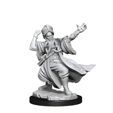 Dungeons & Dragons Frameworks Miniature Model Kit Human Wizard Male product photo