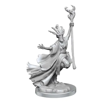 Dungeons & Dragons Frameworks Miniature Model Kit Tiefling Warlock Female product photo