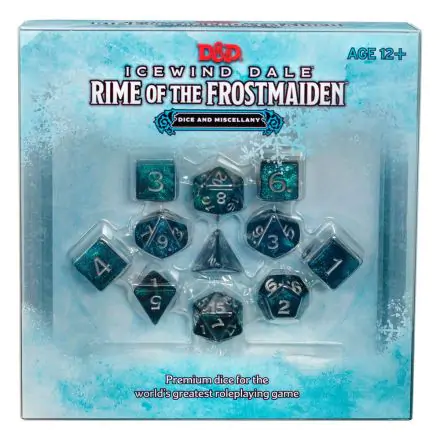 Dungeons & Dragons RPG Dice Set Icewind Dale: Rime of the Frostmaiden termékfotója