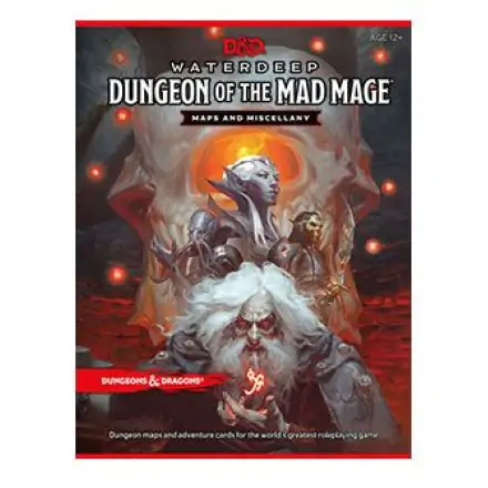 Dungeons & Dragons RPG Waterdeep: Dungeon of the Mad Mage - Maps & Miscellany english termékfotója