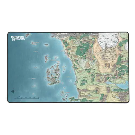 Dungeons & Dragons XL Mousepad Faerun Map termékfotója