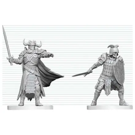 Dungeons & Dragons Nolzur's Marvelous Miniatures Unpainted Miniature Death Knight & Death Knight Aspirant 14 cm product photo