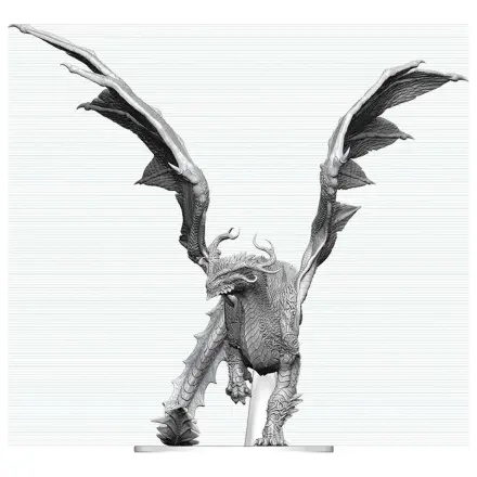 Dungeons & Dragons Nolzur's Marvelous Miniatures Unpainted Miniature Adult Spirit Dragon 24 cm product photo