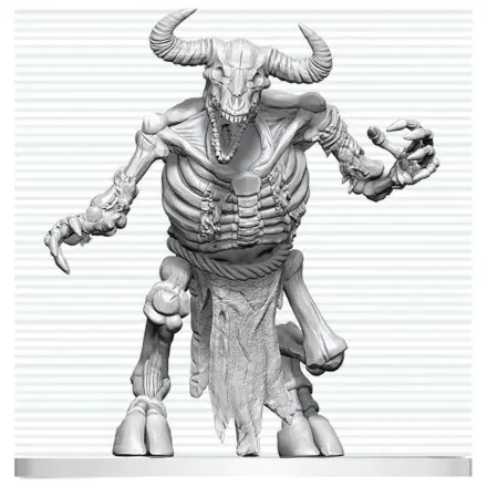Dungeons & Dragons Nolzur's Marvelous Miniatures Unpainted Miniature Minotaur Skeleton 17 cm product photo