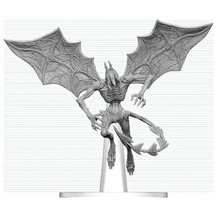 Dungeons & Dragons Nolzur's Marvelous Miniatures Unpainted Miniature Nightgaunt 17 cm product photo
