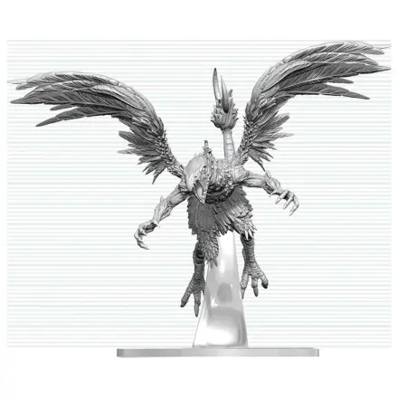 Dungeons & Dragons Nolzur's Marvelous Miniatures Unpainted Miniature Vrock 17 cm product photo