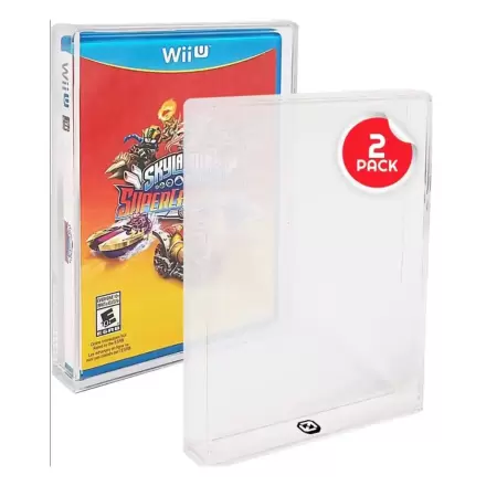 Acrylic Case 2-Pack forDVD/Wii/GameCube/PS2/XboX/Xbox360 product photo