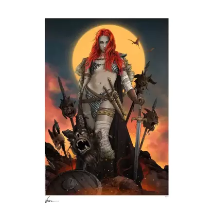 Dynamite Entertainment Art Print Red Sonja: A Savage Sword 46 x 61 cm - unframed product photo