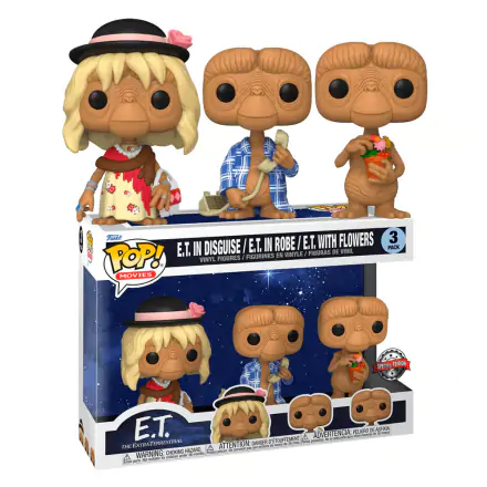 E.T. 40th Anniversary POP! Movies Vinyl Figure E.T. 3-Pack 9 cm termékfotója